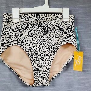 Kona Sol Leopard Print Women’s Bikins Bottom
